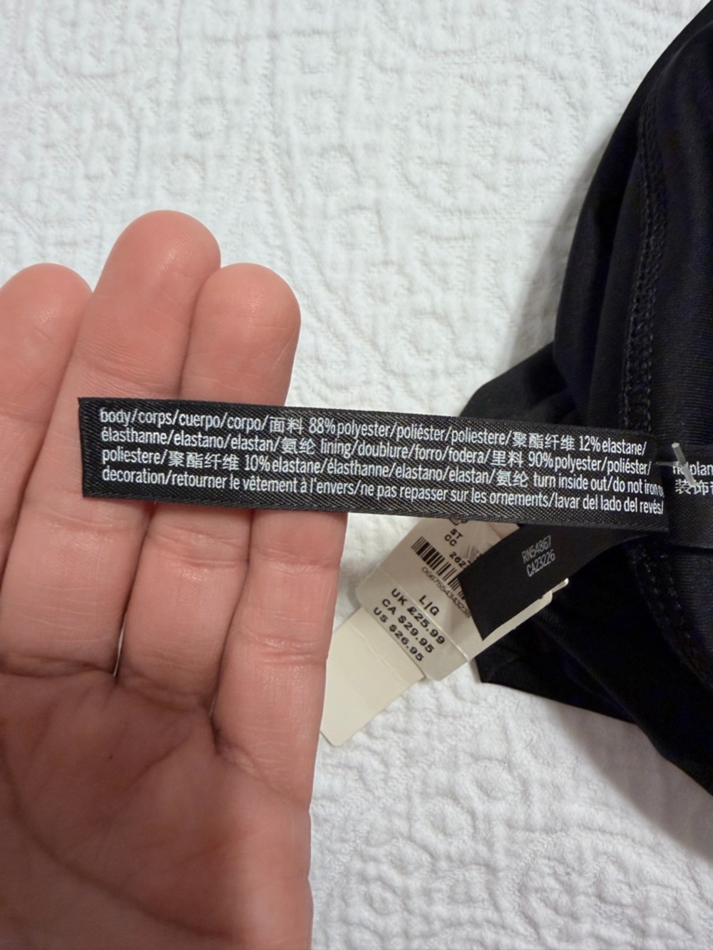 PINK Victoria's Secret Black Swim Boyshorts - Picture 5 of 6